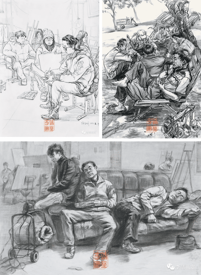 美术高考培训班开启了典藏留校作品线上展览 确认过眼神,是神仙绘画