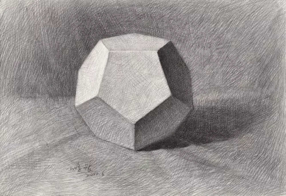 几何体素描不理解，北京美术培训画室教程教你画,16