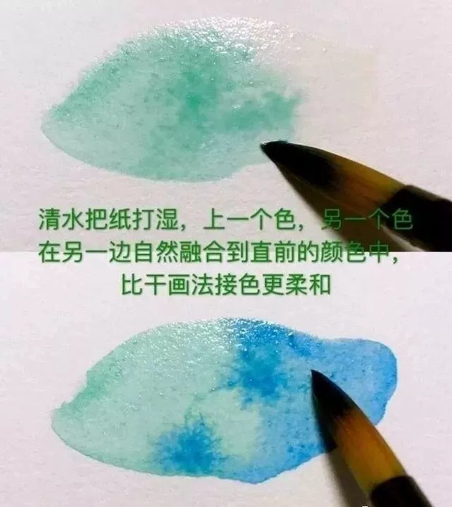 水彩技巧完成的作品总是缺少灵气没有扎实的基础绘画技巧掌握绘画技巧