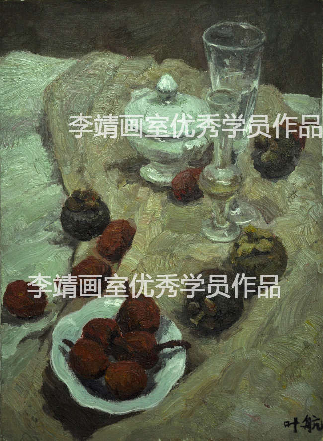 北京李靖美术培训画室色彩静物17