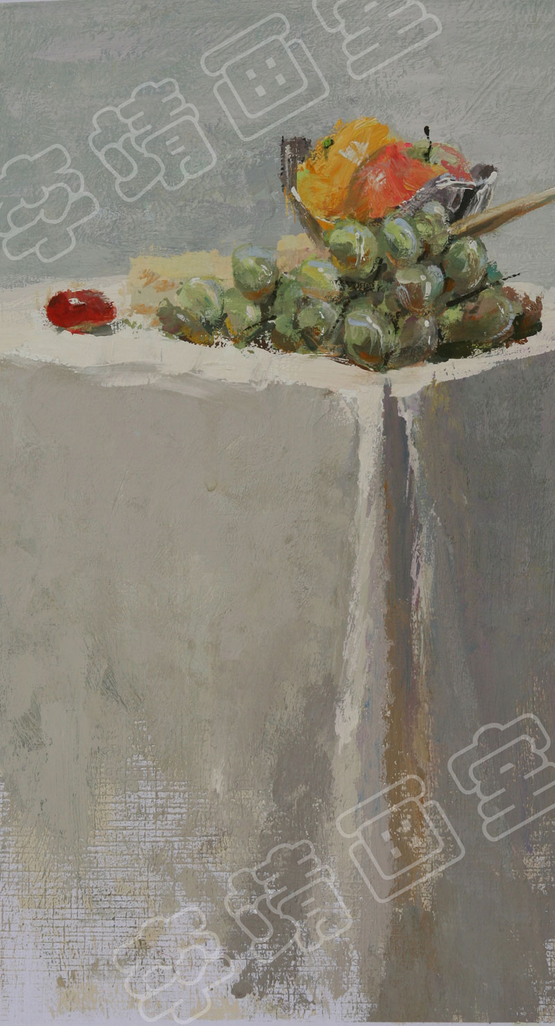 北京李靖美术培训画室色彩静物2