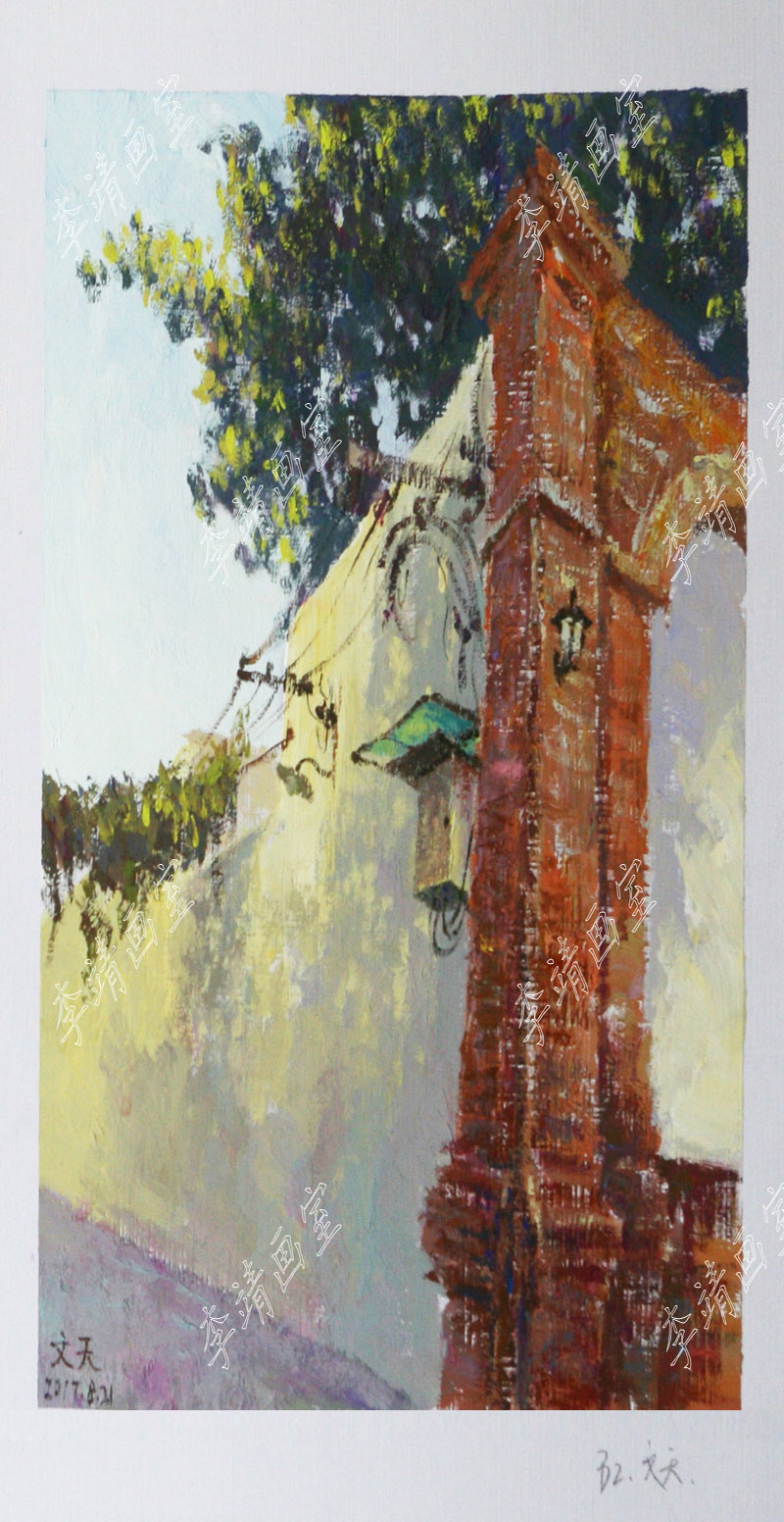 北京李靖美术培训画室——春色满园关不住