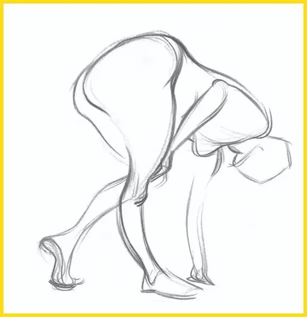 想要学好速写就必须先掌握动态线