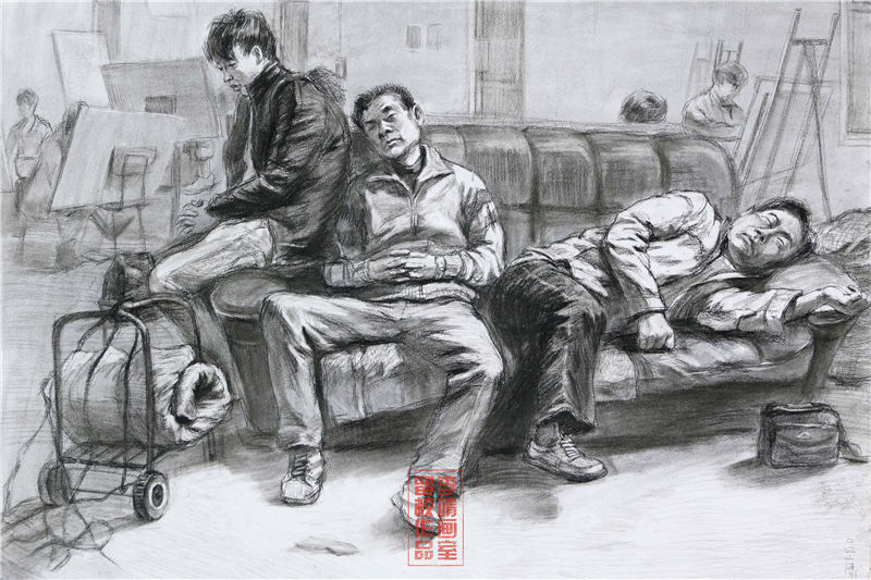北京画室,北京画室速写作品,北京画室速写培训,07