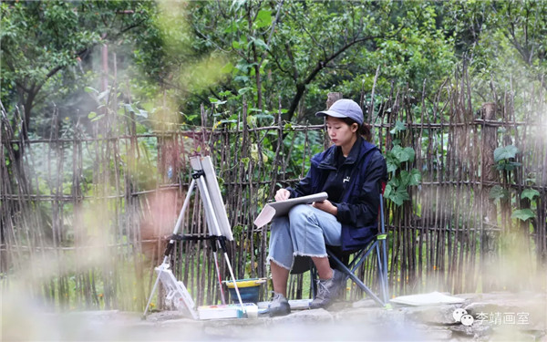 远山炊烟袅袅——山中岁月了无痕——北京美术培训画室10