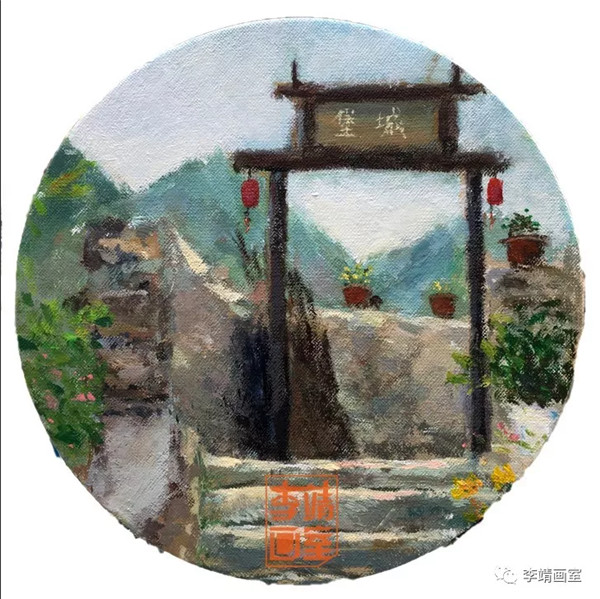 远山炊烟袅袅——山中岁月了无痕——北京美术培训画室25