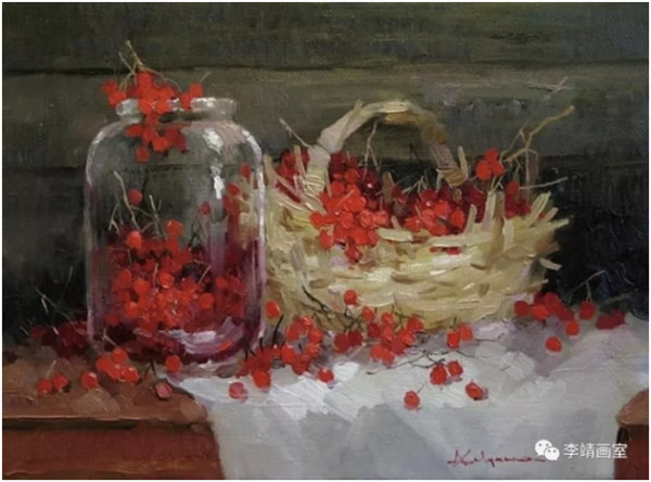 花卉静物油画