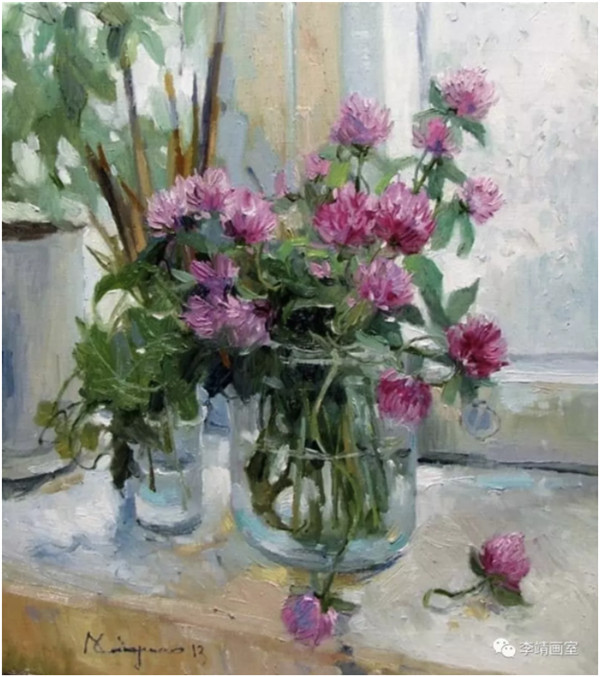 花卉静物油画