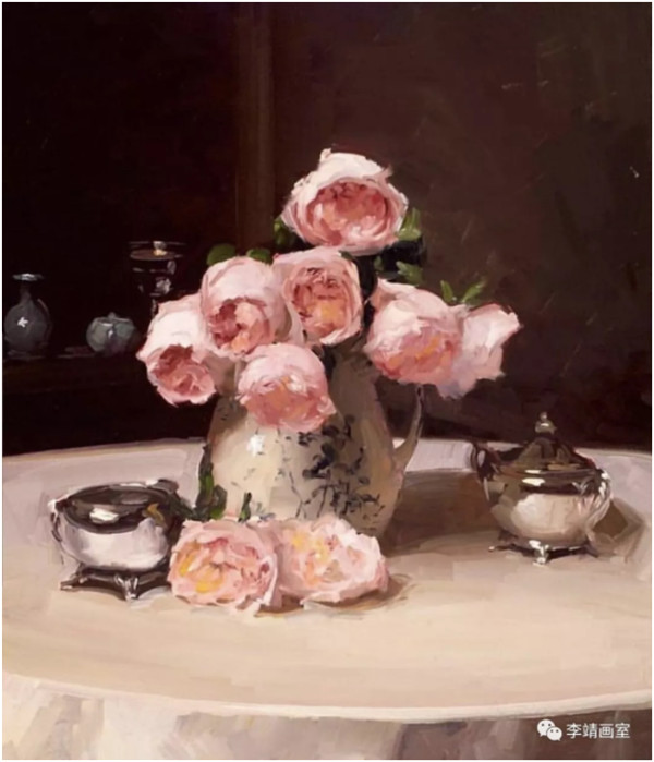 花卉静物油画