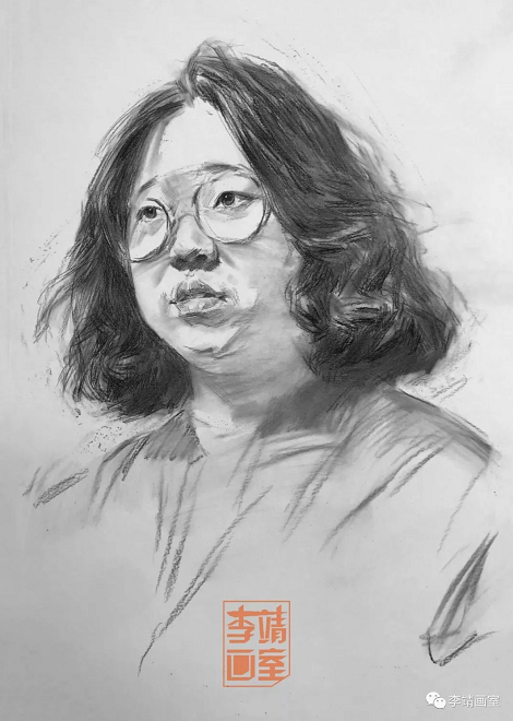 北京李靖美术高考画室素描