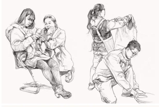 北京画室,北京艺考画室,北京速写美术培训,14