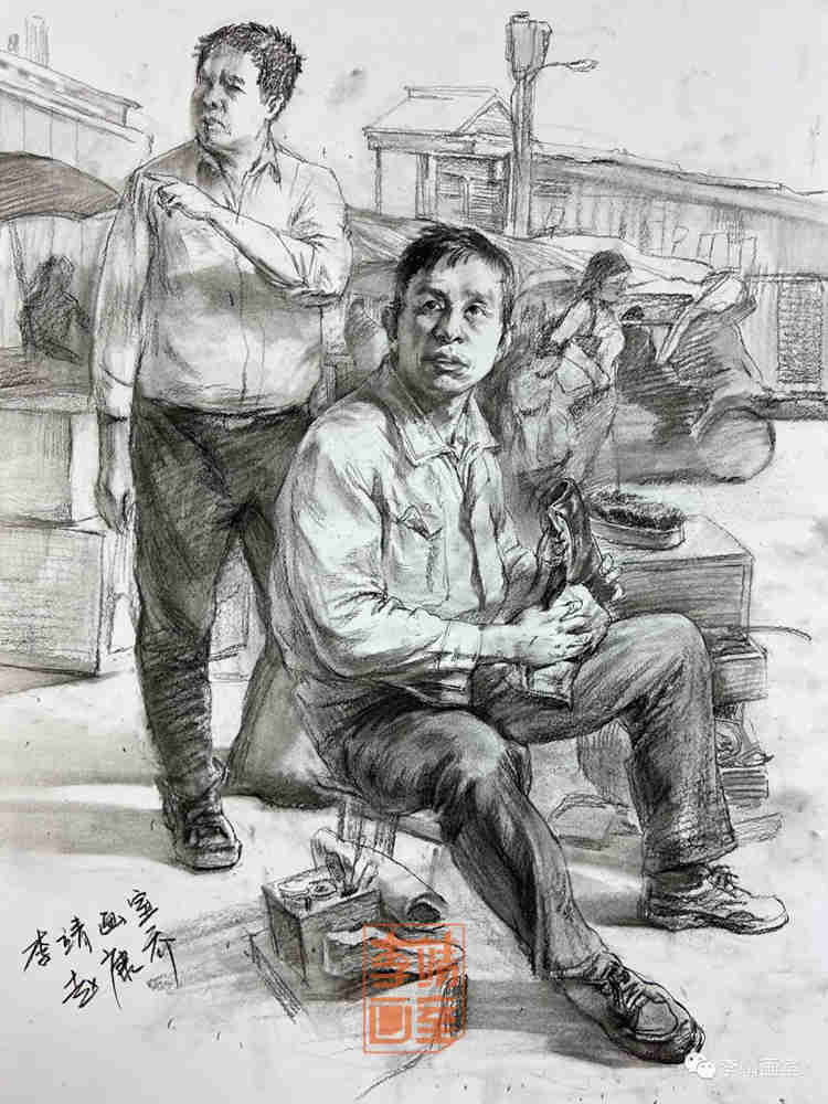 画速写时除了不能一味的“黑”，北京画室告诉你有哪些误区需要注意,03