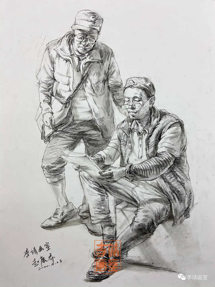 画速写时除了不能一味的“黑”，北京画室告诉你有哪些误区需要注意,13