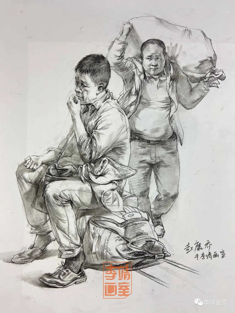 画速写时除了不能一味的“黑”，北京画室告诉你有哪些误区需要注意,14