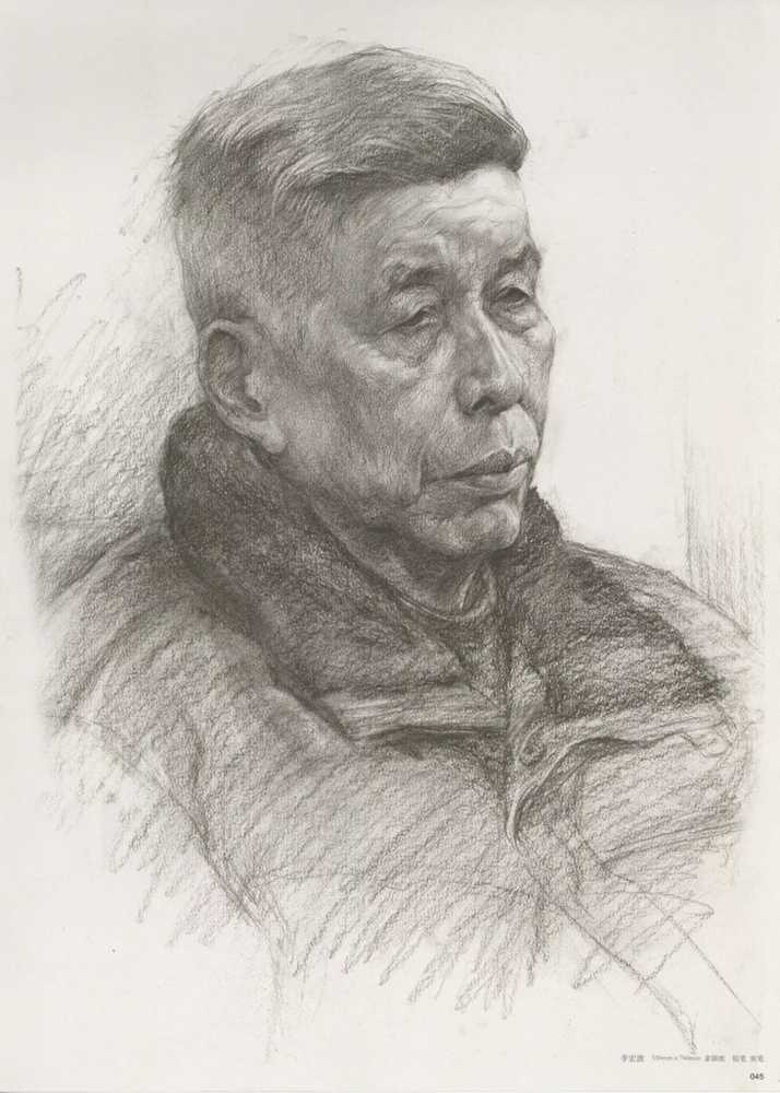 想要素描头像老人画面满分，北京画室提醒你这两点要注意,04