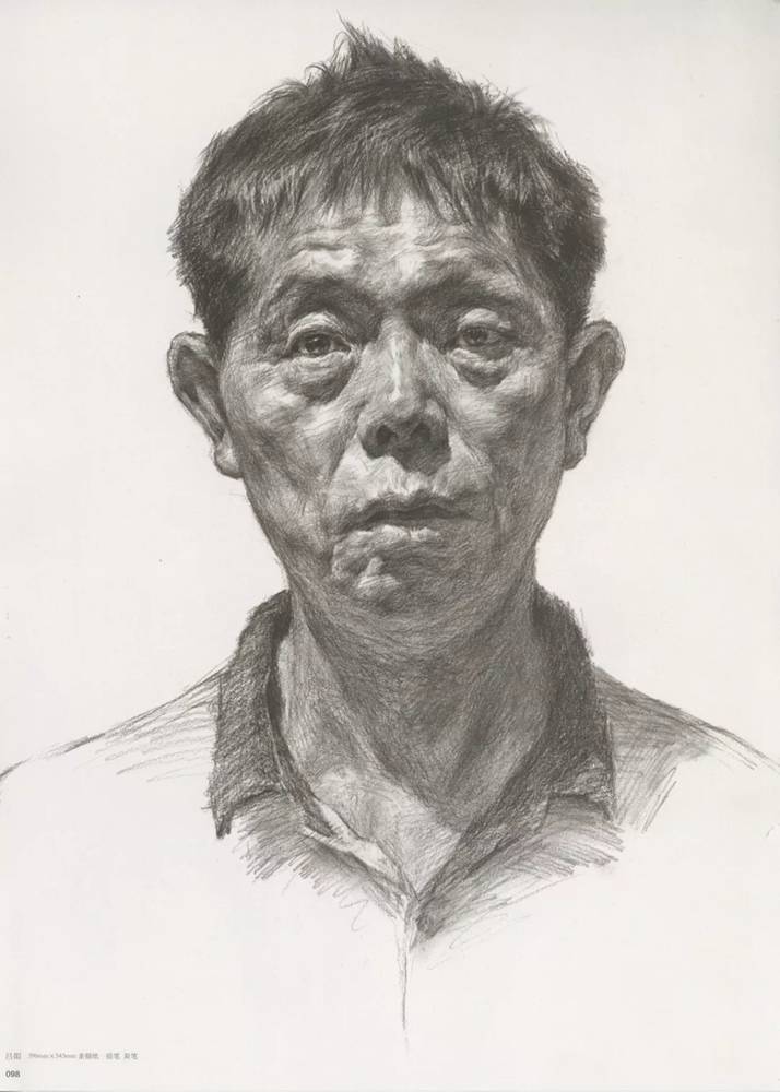 想要素描头像老人画面满分，北京画室提醒你这两点要注意,22