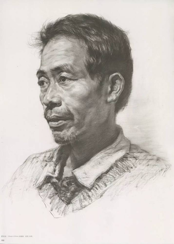 想要素描头像老人画面满分，北京画室提醒你这两点要注意,23