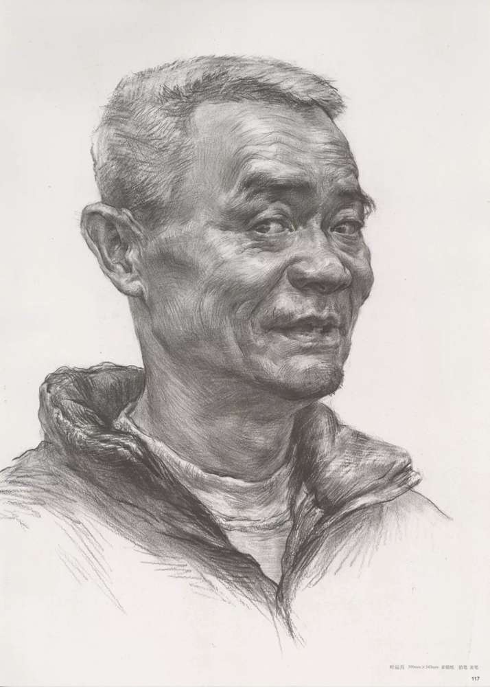 想要素描头像老人画面满分，北京画室提醒你这两点要注意,27