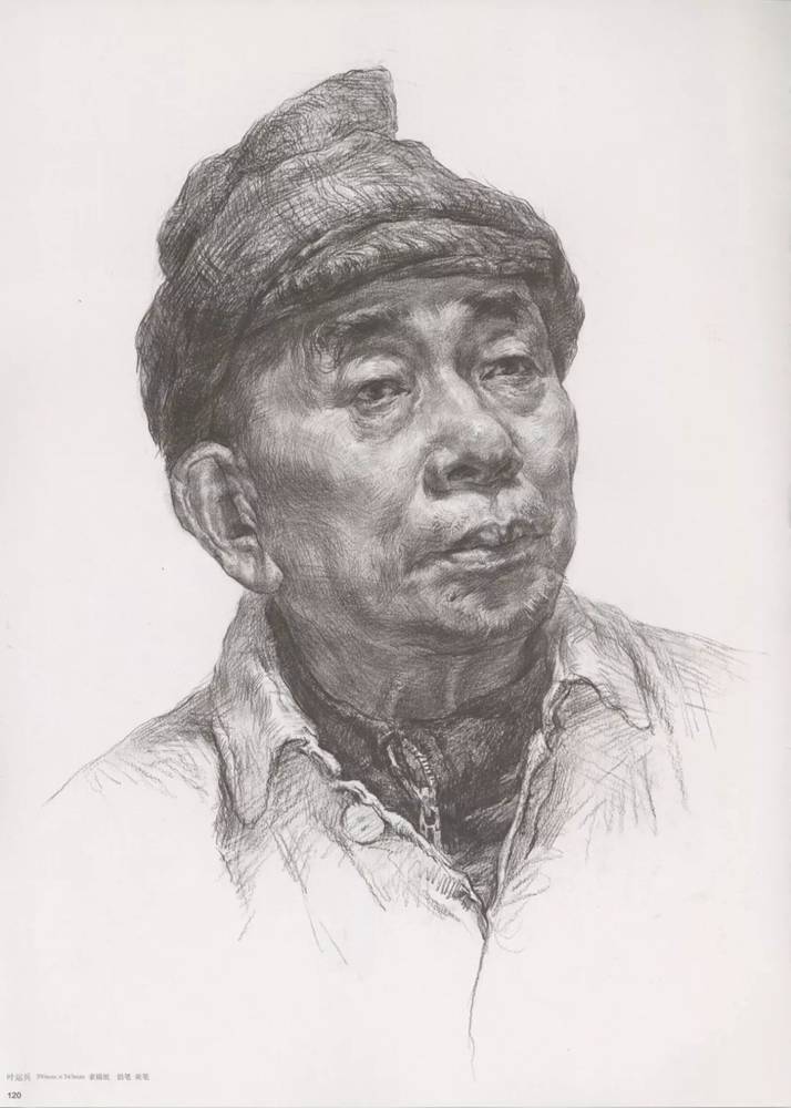 想要素描头像老人画面满分，北京画室提醒你这两点要注意,29