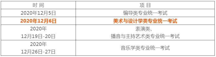 【北京画室李靖资讯站】上海市2021年美术与设计类专业统一考试时间为12月6日,05