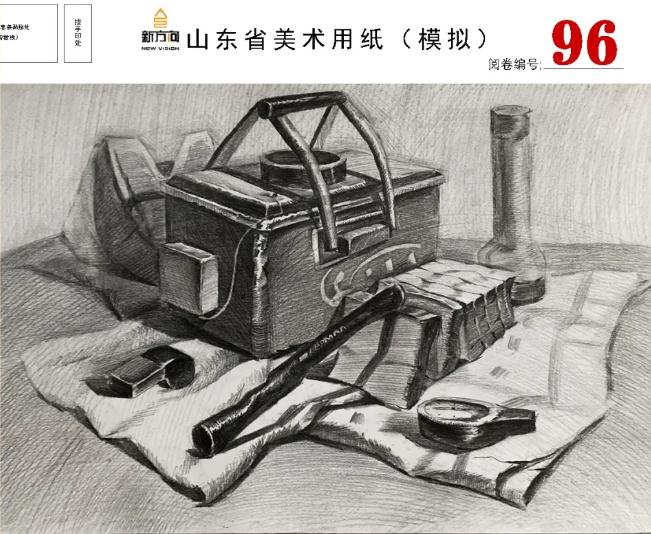 北京画室给你分享山东美术基础教学质量检测高分卷,48