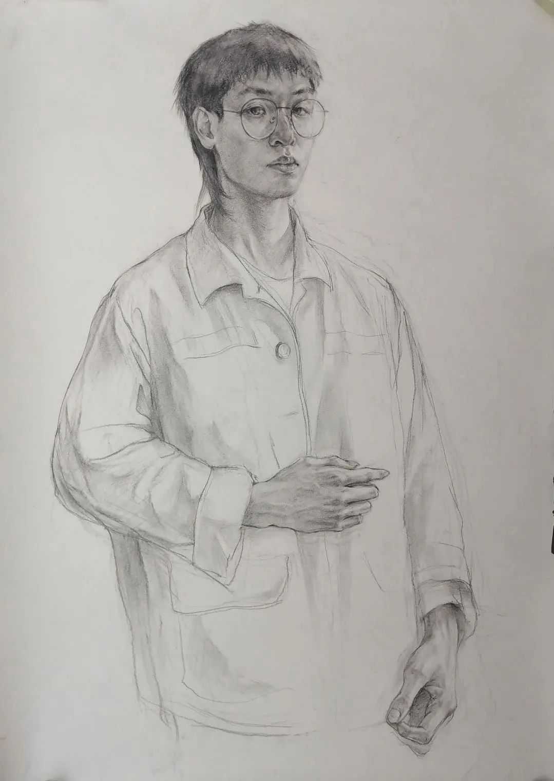 西安美院又来骗我考美院！他们造型艺术专业的素描作品简直绝了！北京李靖画室1
