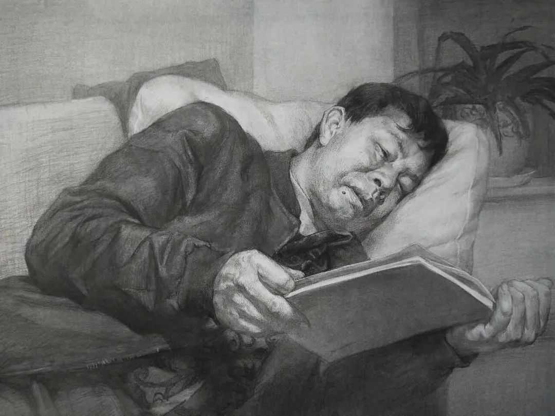 西安美院又来骗我考美院！他们造型艺术专业的素描作品简直绝了！北京李靖画室7