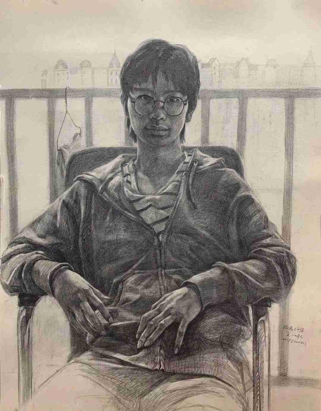 西安美院又来骗我考美院！他们造型艺术专业的素描作品简直绝了！北京李靖画室8