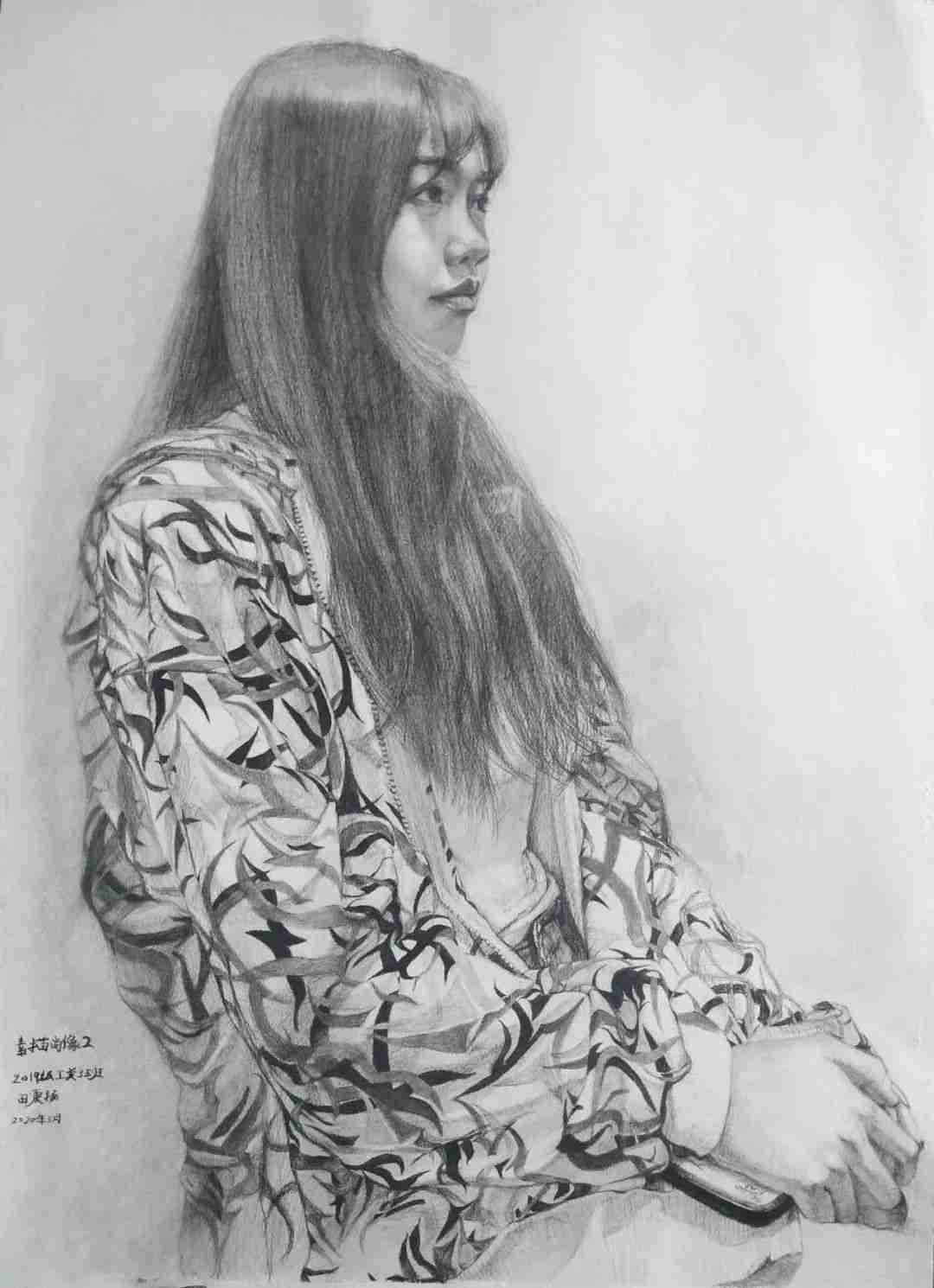 西安美院又来骗我考美院！他们造型艺术专业的素描作品简直绝了！北京李靖画室25