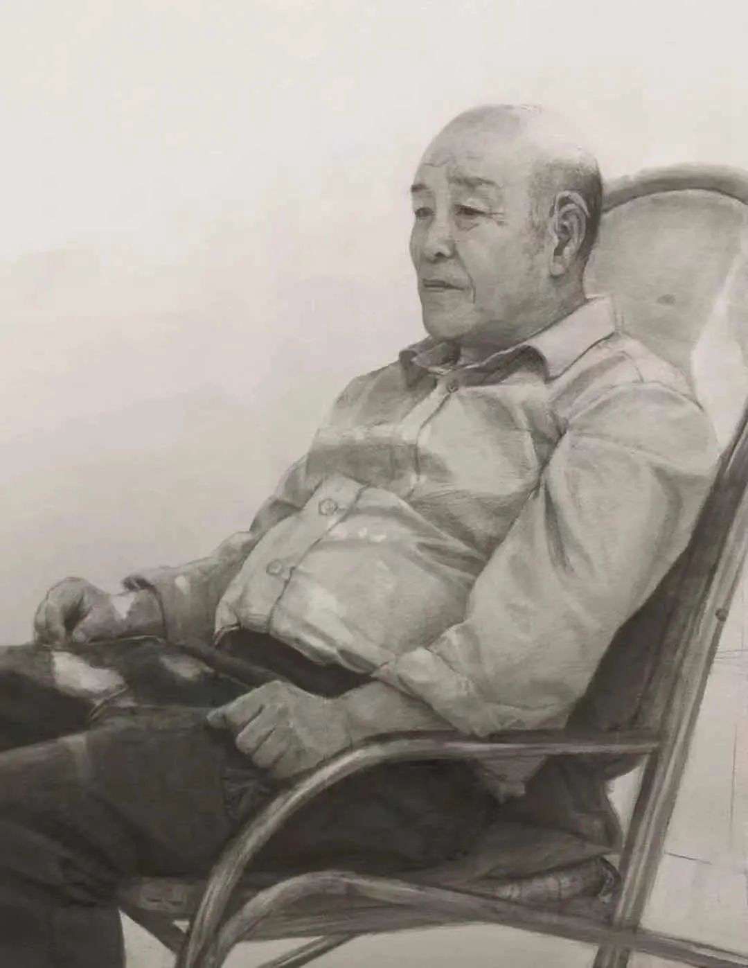 西安美院又来骗我考美院！他们造型艺术专业的素描作品简直绝了！北京李靖画室27