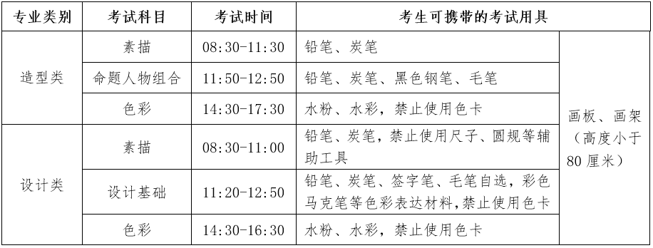 【北京李靖画室资讯站】四川美术学院关于2021年本科招生专业考试沈阳、重庆考点报名考试的公告