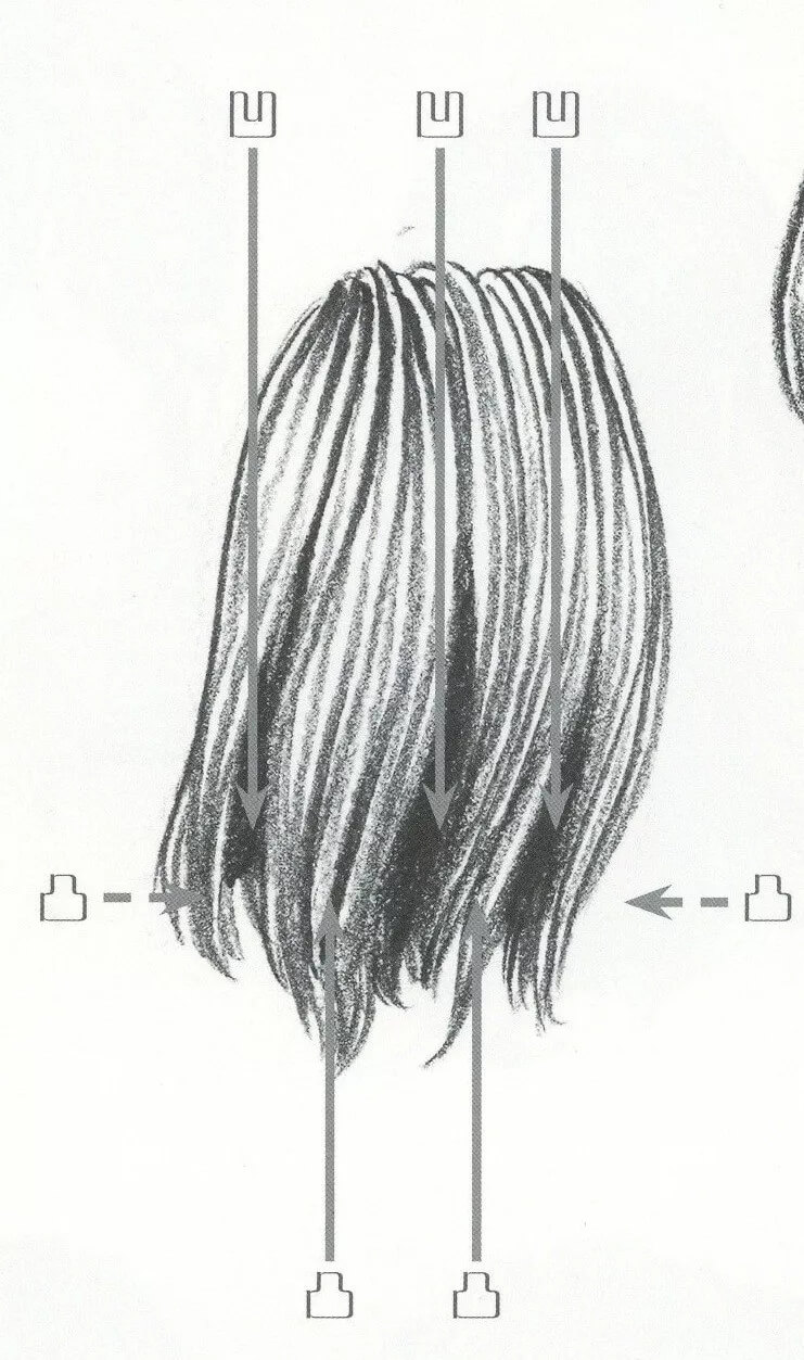 干货分享：速写头发的五大刻画要点8